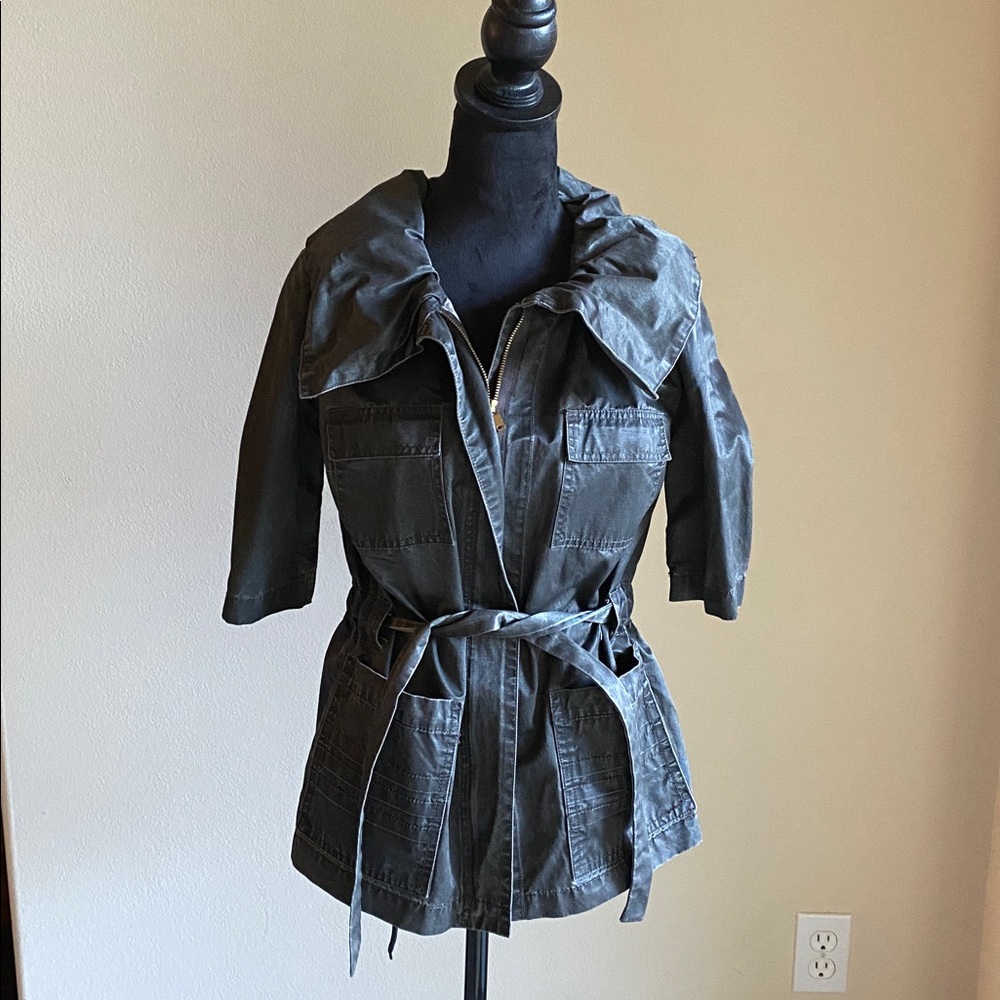 Etcetera Dark Gray Utility Jacket - image 5